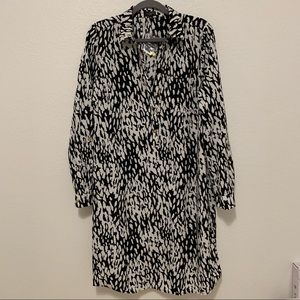 BNWT The Limited Black and White Printed Shirt Dress